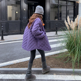 @25冬新加紫色！3天出大货！韩系棉衣257-58335-P175K258，女装棉衣/棉服，浙宝257