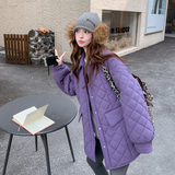 @25冬新加紫色！3天出大货！韩系棉衣257-58335-P175K258，女装棉衣/棉服，浙宝257
