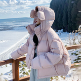 现货粉色！小耳朵羽绒服257-58346-P265K388，女装羽绒服，浙宝257