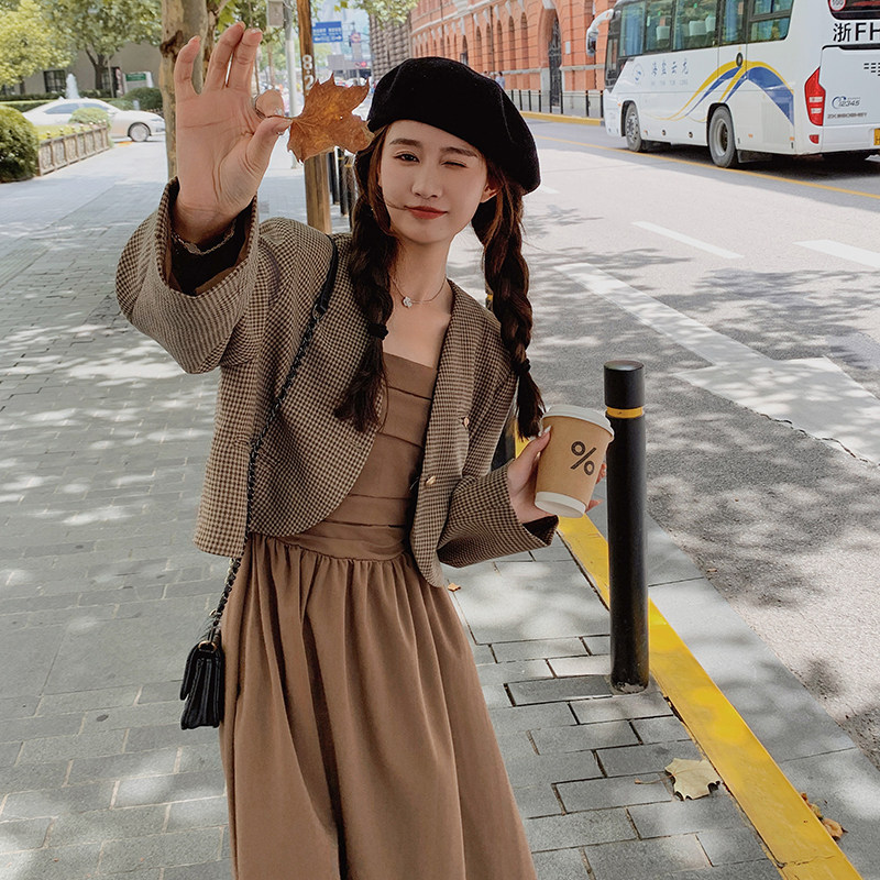 25秋新款现货小香风两件套连衣裙257-58321-P185K238,女装套装/套裙,浙宝257