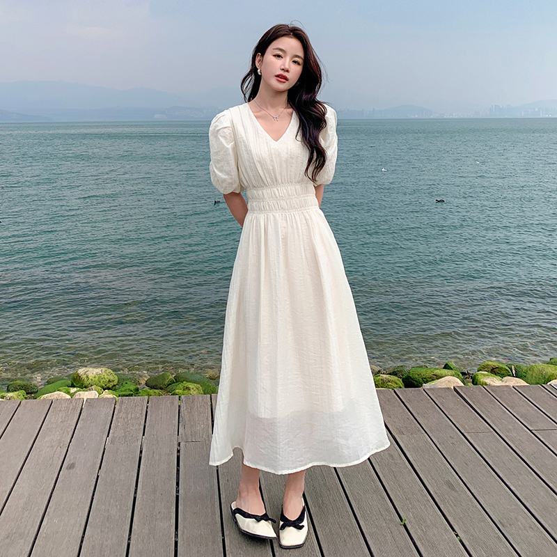 已出货！新加粉色仙仙的长款连衣裙257-58271-P115K168，女装连衣裙，浙宝257
