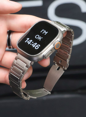 适用华为watchFIT5工字纹不锈钢5pro运动防水金属FIT4/3表壳腕带