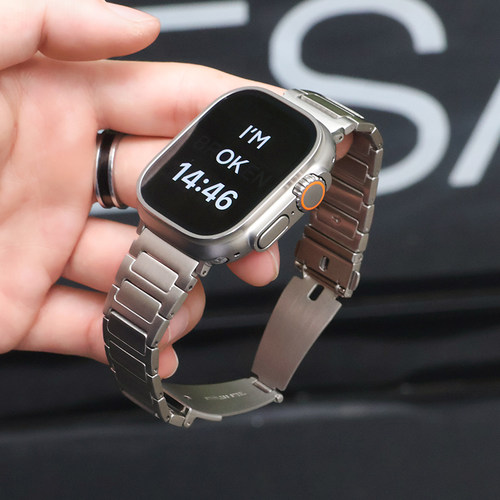 适用华为watchFIT5工字纹不锈钢5pro运动防水金属FIT4/3表壳腕带