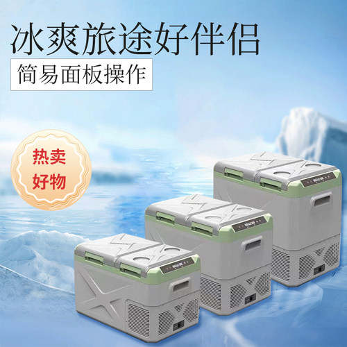 冰虎冰箱车家两用压缩机冷藏双门