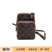 vintage中古 老花竖版 双层相机包 LV路易威登 95新 18987613