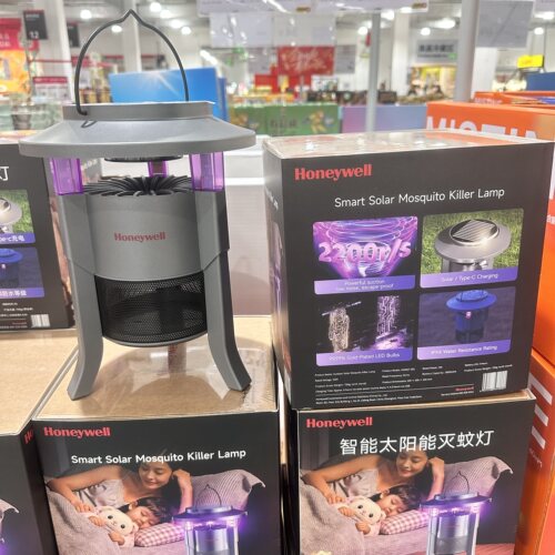 现M店霍尼韦尔灭蚊灯家用卧室孕婴儿防蚊虫太阳能户外庭院驱蚊灯