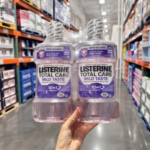 Costco开市客Listerine李施德林多效全护漱口水冰蓝零度泰国进口