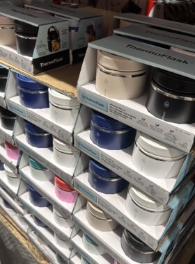 11特价Costco代Thermoflask不锈钢食物保温罐收纳盒饭盒便当591ml