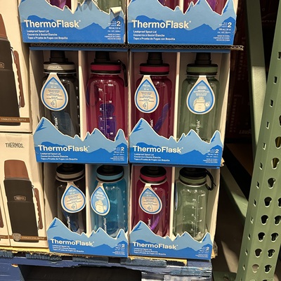 清仓Costco代购Thermoflask运动户外冷水杯便携式男女随手杯950ml