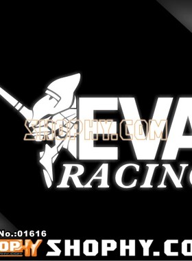 车贴反光贴01616EVA新世纪福音战士初号机暴走