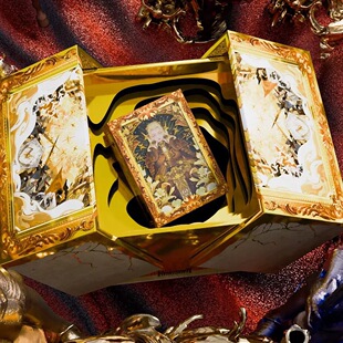 野猪校长花切纸牌Kingstar亚瑟王V2湖中剑扑克牌魔术收藏潮流送礼