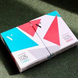 野猪校长V组艺术大师SS25春夏花切收藏魔术扑克牌进口纸牌潮流