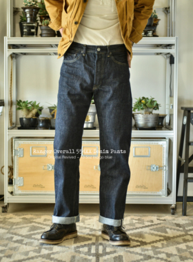 Ranger Overall 新554XX 元年复刻50S赤耳原色丹宁牛仔裤美式复古