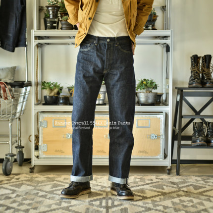 Ranger Overall 新554XX 元年复刻50S赤耳原色丹宁牛仔裤美式复古