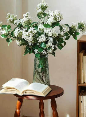 高端千里香仿真花假家居装