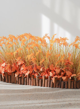 仿真绿植秋系大麦稻谷稻穗花艺造景橱窗美陈商场室内装饰摆件布置