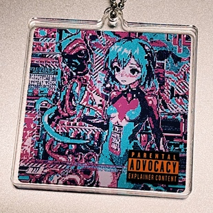 二次元 色彩狂想曲 双片亚克力挂件 Blotter 脏标