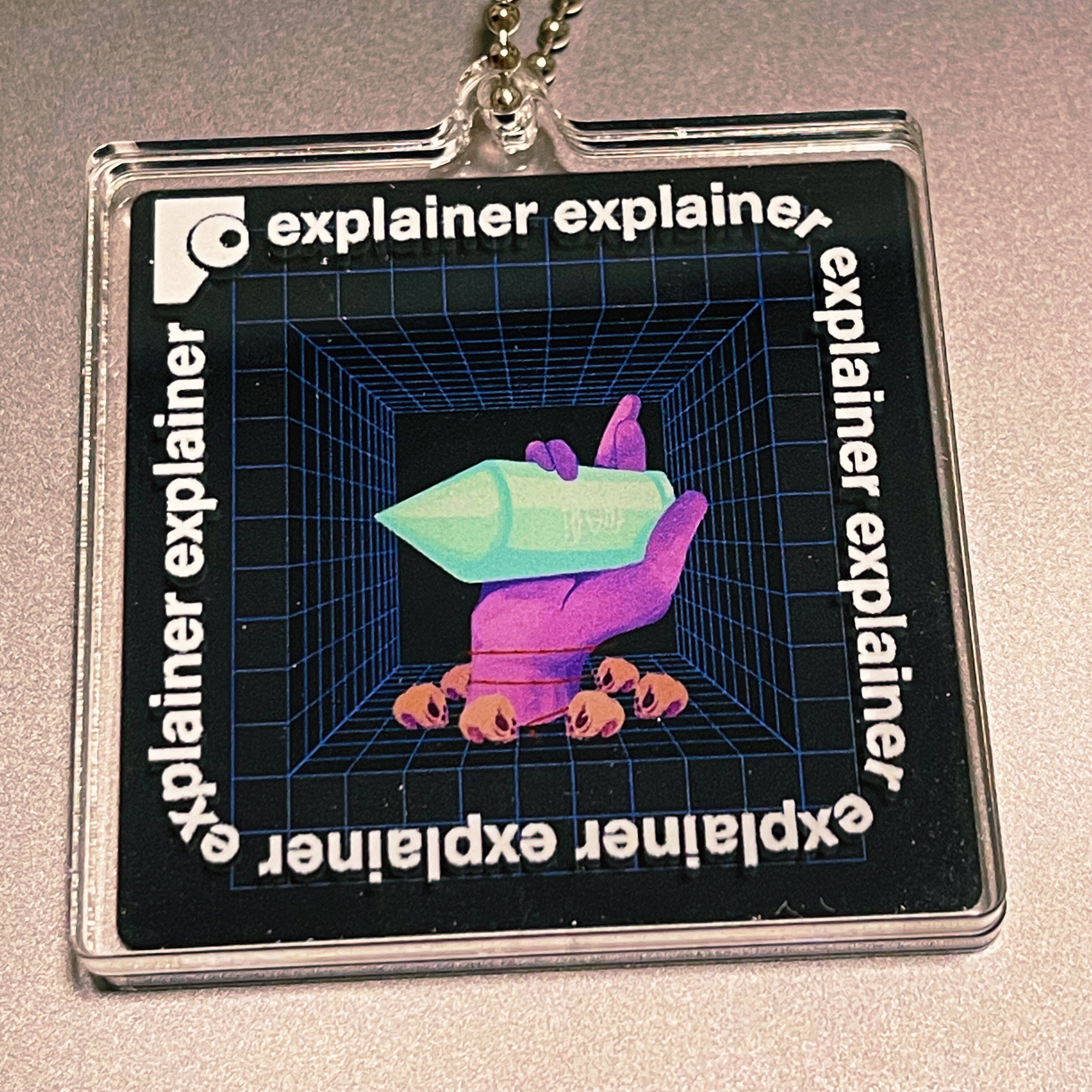 水浒 铁臂膊-2(蔡福的头像) by foght d system 双片亚克力挂件