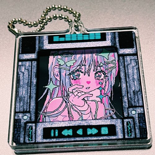 ANARRATOR 啊旁白 x Poppel 合作款 SUKI 双片亚克力挂件 4件一套