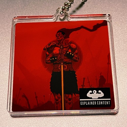 水浒 飞天大圣（李衮的头像） by Mr.Noise23 双片亚克力挂件脏标