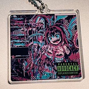 Eternal 双片亚克力挂件 Pandemonium Blotter 脏标 乌烟瘴气