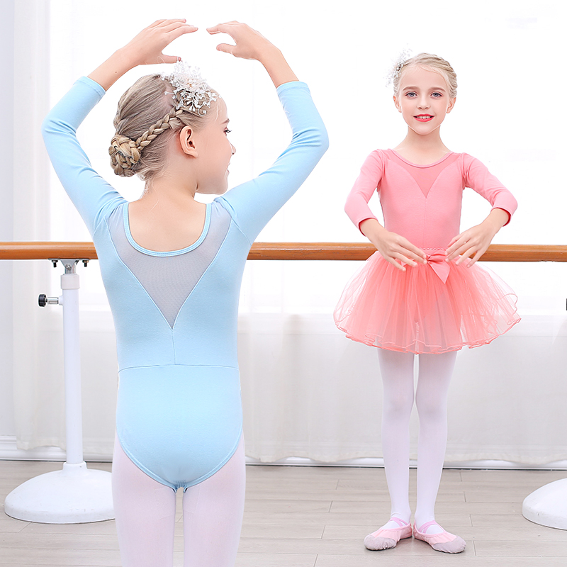舞蹈服儿童女中国舞练功服体操服
