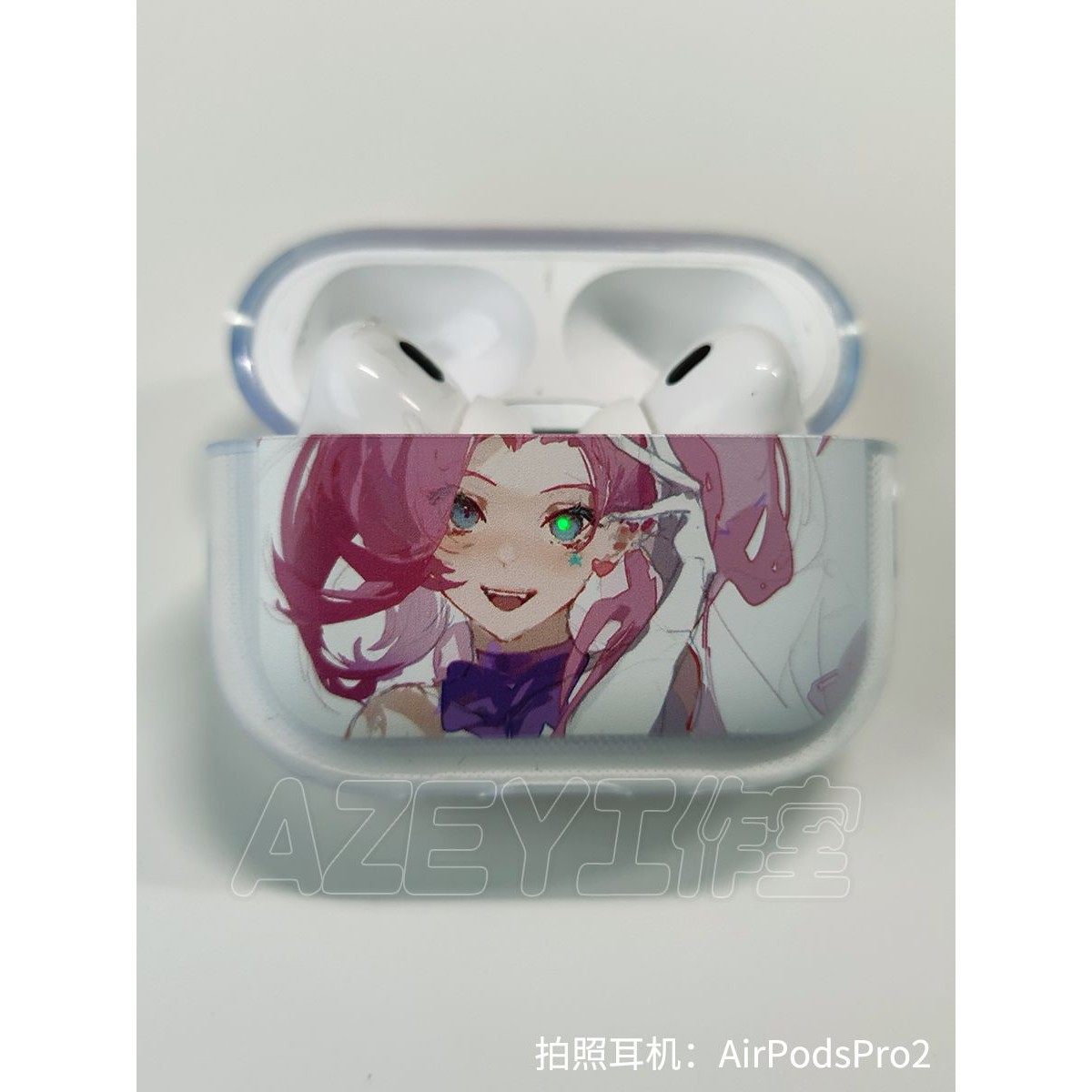 动漫少女适用AirPodsPro2代耳机套苹果2/3保护壳五代四代4对灯5软,3C数码配件,耳机保护套,淘宝优惠券,粉丝福利购,淘宝优惠卷