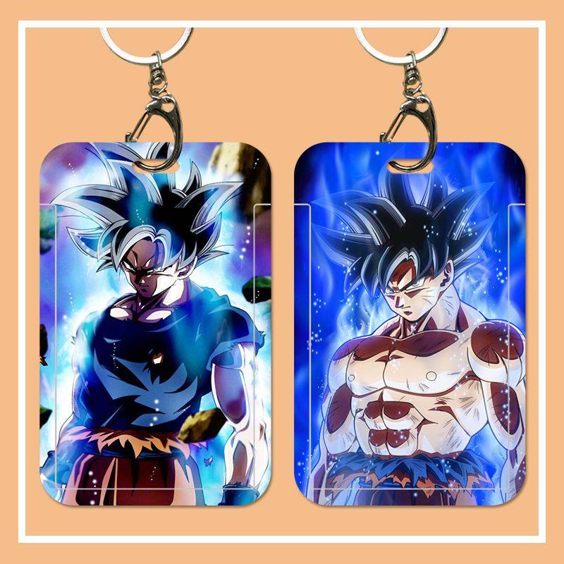 龙珠超级赛亚人悟空卡套学生校园卡饭卡地铁公交卡保护壳硬带挂绳