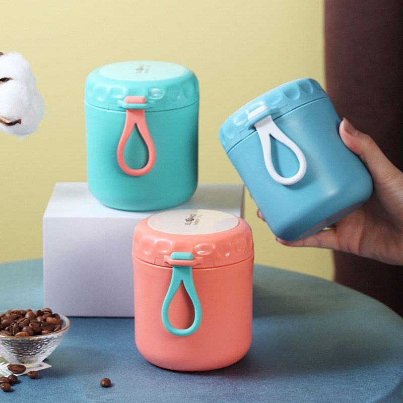 保温杯304不锈钢水杯耐高温便携儿童牛奶咖啡杯批发水杯礼品套装