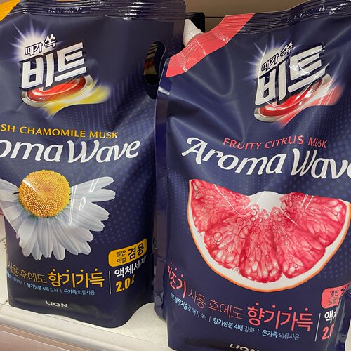 韩国进口浓缩滚筒袋装洗衣液