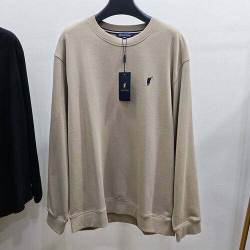 185码polowalk男士春夏圆领卫衣长袖T恤小马刺绣标B4EW41210461