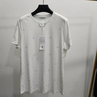 女夏季 t恤AT9S32E20601吊牌价1140 休闲百搭烫钻短袖