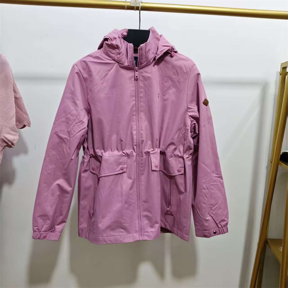 POLOWALK新款女士秋冬薄绒冲锋衣夹克外套休闲时尚AB2W54450152