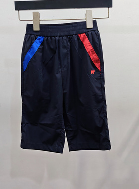 110码清GOLDEN BEAR黄金熊男童夏速干7分裤BDEB223H0071吊牌价330