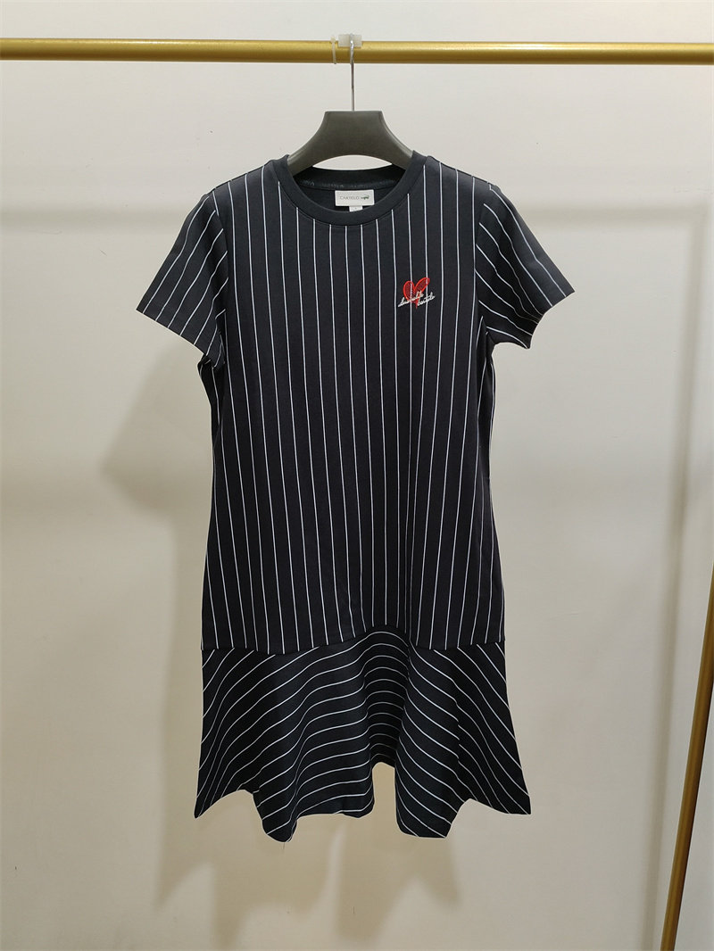 卡帝乐鳄鱼cartelo专柜正品女装时尚大方潮款连衣裙c2j764135