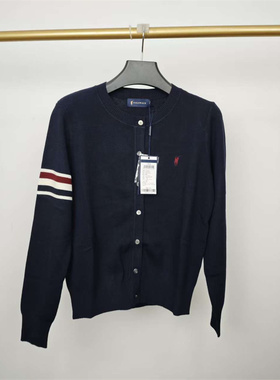 polowalk专柜正品女装学院风减龄款针织衫开衫外套AM8W51580311