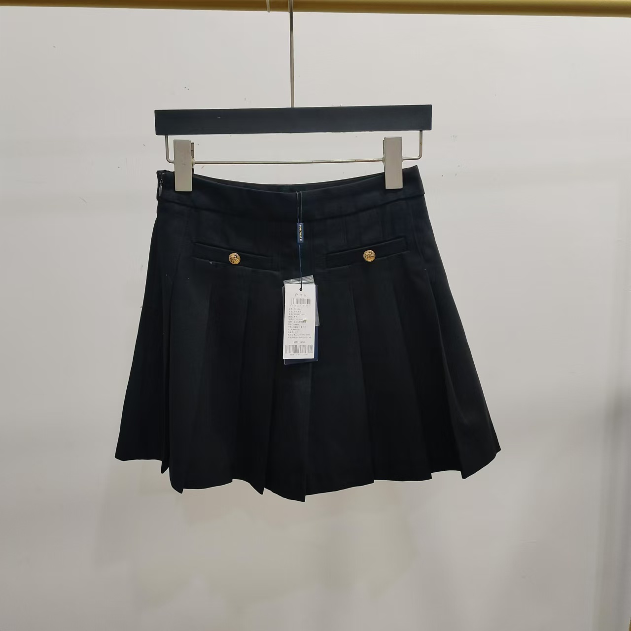 优雅淑女运动风百褶半裙