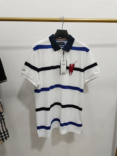 条纹T恤G2F426110吊牌价1787 男装 短袖 polo衫 polo sport专柜正品