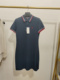polo sport专柜正品 女士翻领polo款 155码 减龄短袖 连衣裙12J762734