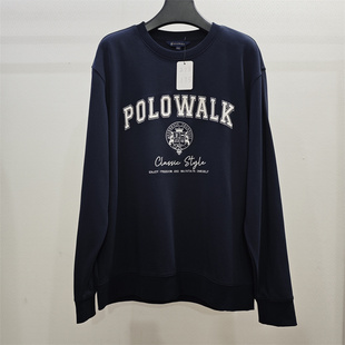 清样衣175码Polowalk男士春秋商务休闲百搭帅气长袖T恤卫衣218