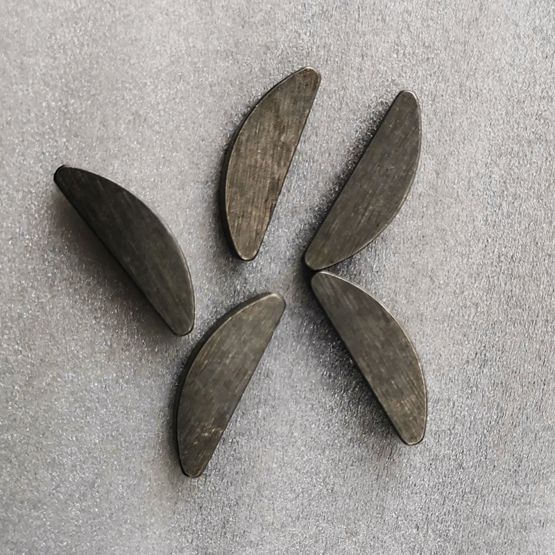 汽油发动机 170F GX120 GX200 GX270 GX390 GX630GX620曲轴半圆键