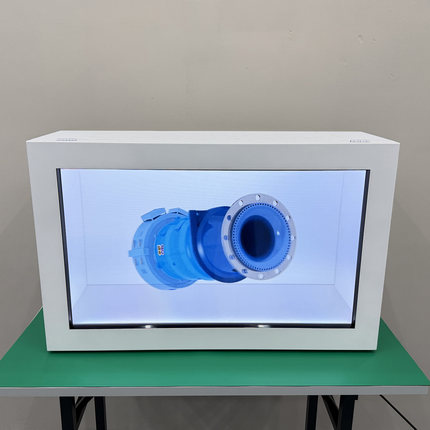 南京亚显3D液晶LED透明屏展示柜触摸屏一体机展厅高端显示