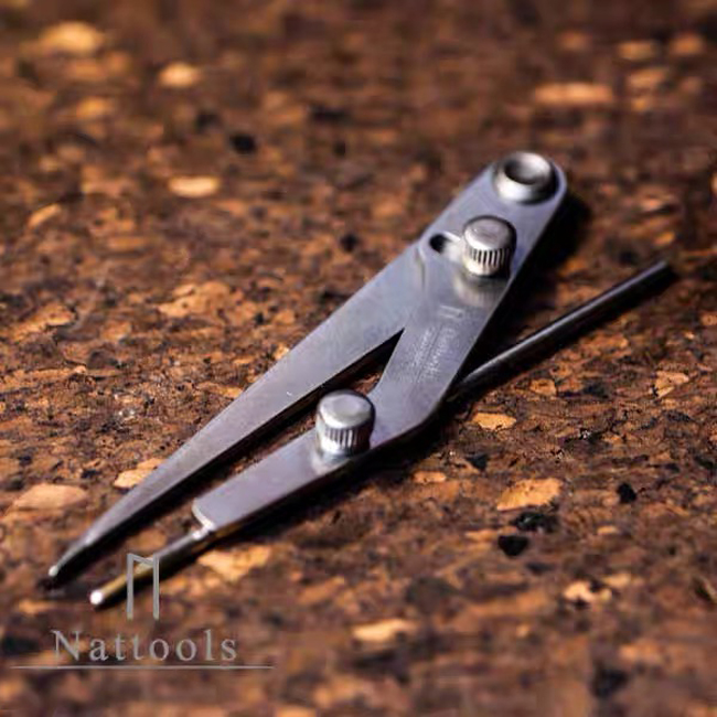 复古石洗皮具划线好帮手