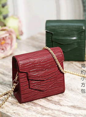 D023小方包版型图纸12*13cm 手工DIY皮革制作  斩距4mm非成品包