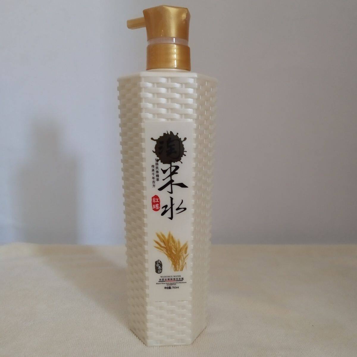 柔佩淘米水去屑保湿丝质顺滑洗发露750ml