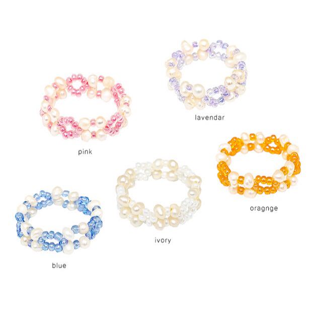 swingset天然淡水珍珠戒指