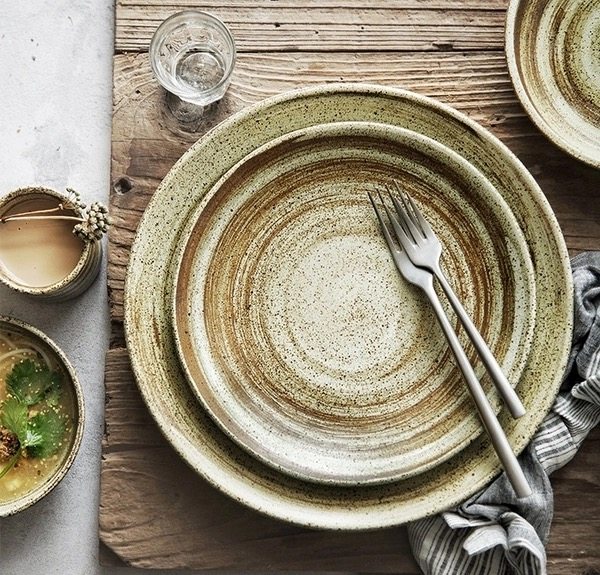 复古手作餐具复古粗陶侘寂风陶瓷碗家用米饭牛排盘碗汤碗面甜品碗,餐饮具,碗,淘宝优惠券,粉丝福利购,淘宝优惠卷