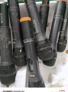 维修无线麦克风，有线麦克风舒尔森海塞尔等各品牌直播娱乐设备