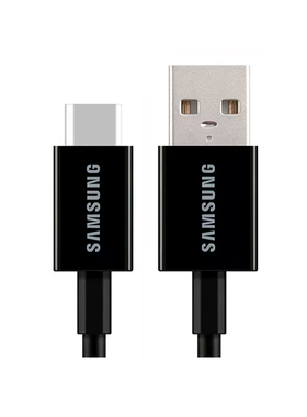 三星/Samsung USB3.0 A转TypeC 数据线手机充电线黑色/1.5米
