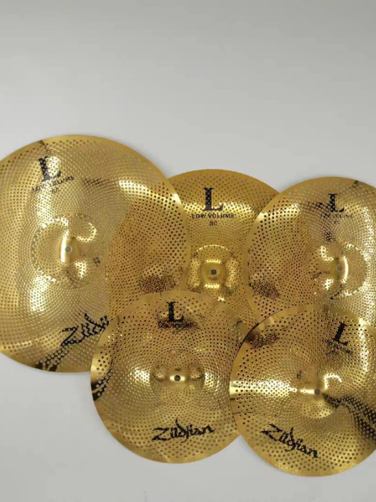 架子鼓静音消音镲片爵士鼓通用弱音镲片单片可选